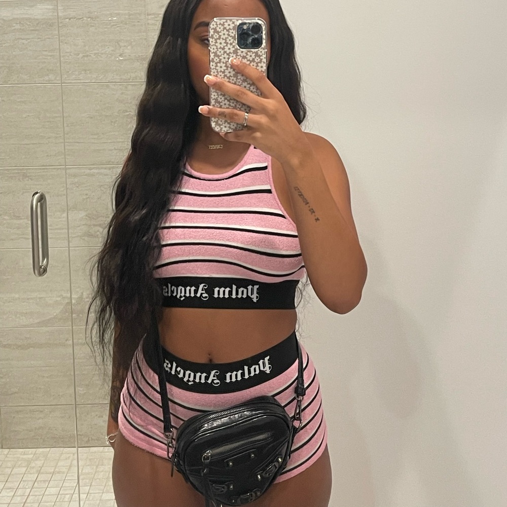 Palm angels shorts set
